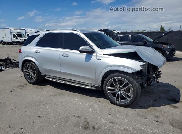 4JGFB8GB0MA441925 2021 MERCEDES-BENZ GLE Silver Front right