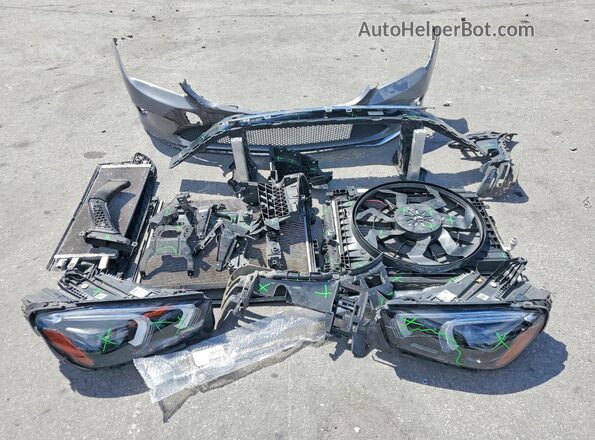4JGFB8GB0MA441925 2021 MERCEDES-BENZ GLE Silver VIN sticker view