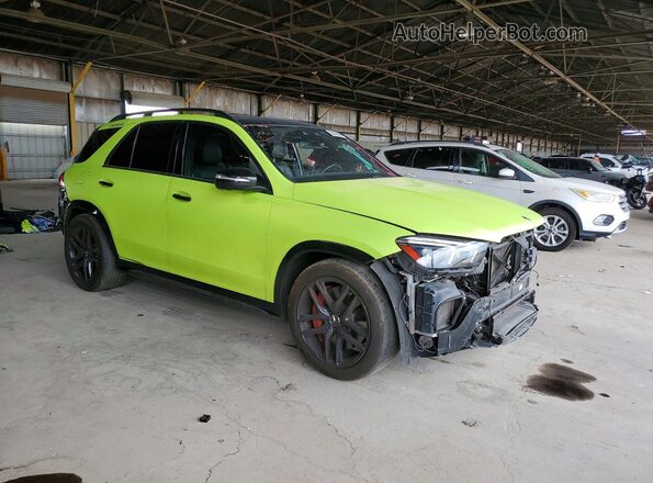 4JGFB8KB0MA234572 2021 MERCEDES-BENZ GLE Green Передня права чверть