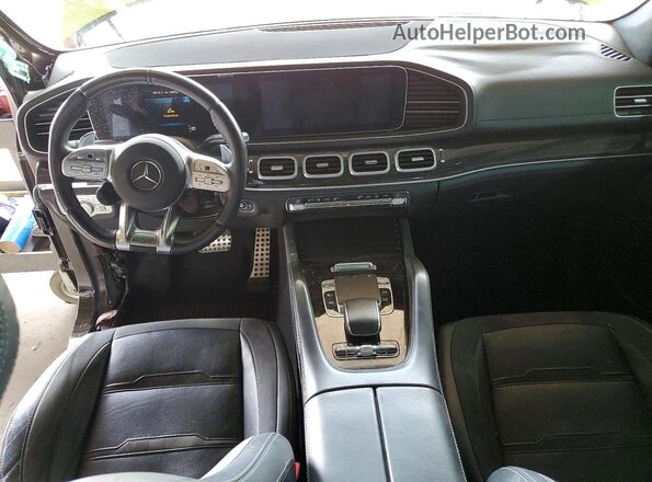 4JGFB8KB0MA234572 2021 MERCEDES-BENZ GLE Green Вид панелі приладів