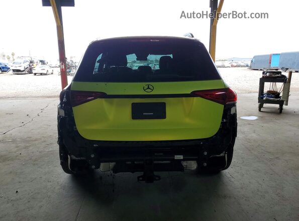 4JGFB8KB0MA234572 2021 MERCEDES-BENZ GLE Green Вид ззаду