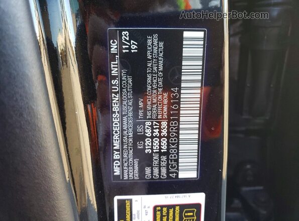 4JGFB8KB9RB116134 2024 MERCEDES-BENZ GLE Black სალონის 360-გრადუსიანი ხედი