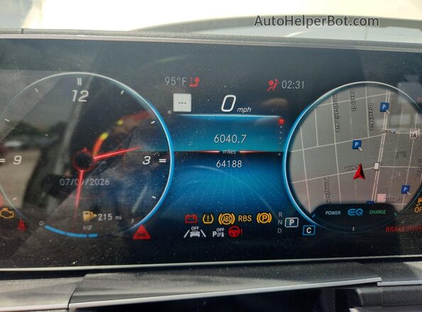 4JGFD6BB3MA297079 2021 MERCEDES-BENZ GLE White ხელსაწყოთა პანელის ხედი