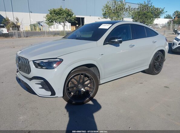 4JGFD6BB3RB210606 2024 MERCEDES-BENZ AMG GLE 53 COUPE Silver Առջևի ձախ երեք քառորդ տեսարան