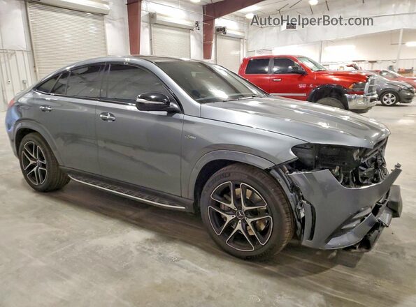 4JGFD6BB4MA379533 2021 MERCEDES-BENZ GLE Gray Передня права чверть
