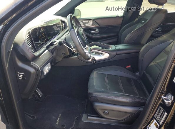 4JGFD6BB6MA371613 2021 MERCEDES-BENZ GLE Black Widok wnętrza z przodu