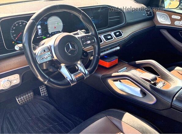 4JGFD6BB7MA462468 2021 MERCEDES-BENZ GLE Green Vista del cuadro de instrumentos