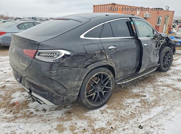 4JGFD6BB7MA565275 2021 MERCEDES-BENZ GLE Черный Задняя правая четверть