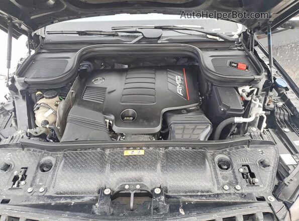 4JGFD6BB7MA565275 2021 MERCEDES-BENZ GLE Черный Вид задней части салона