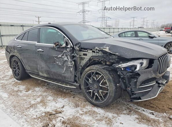 4JGFD6BB7MA565275 2021 MERCEDES-BENZ GLE Черный Передняя правая четверть