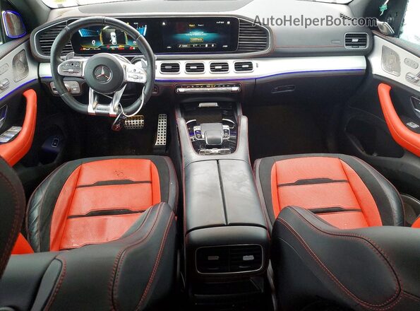 4JGFD6BB7MA565275 2021 MERCEDES-BENZ GLE Черный Вид панели приборов
