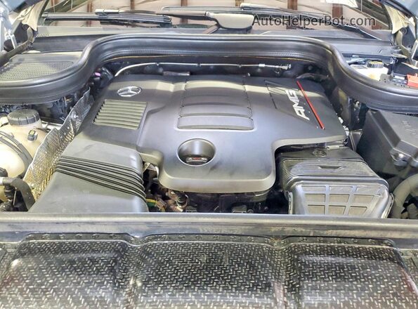 4JGFD6BB7RB092138 2024 MERCEDES-BENZ GLE Silver Vista del compartimento del motor