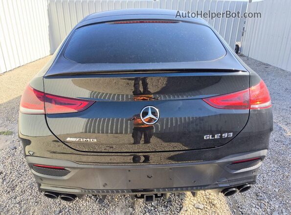 4JGFD6BB8MA403798 2021 MERCEDES-BENZ GLE Black Widok z tyłu