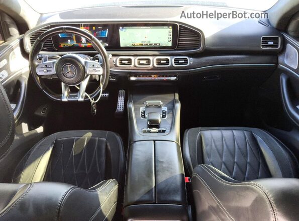 4JGFD6BB8MA403798 2021 MERCEDES-BENZ GLE Black Widok deski rozdzielczej