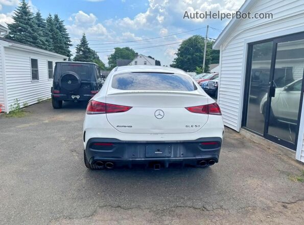 4JGFD6BBXMA531640 2021 MERCEDES-BENZ GLE White Widok z przodu