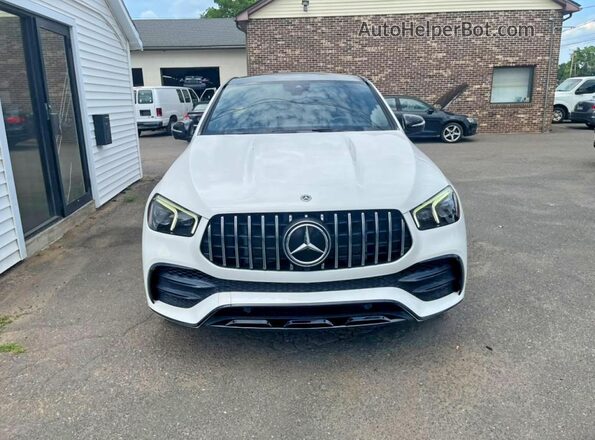 4JGFD6BBXMA531640 2021 MERCEDES-BENZ GLE White Widok z tyłu