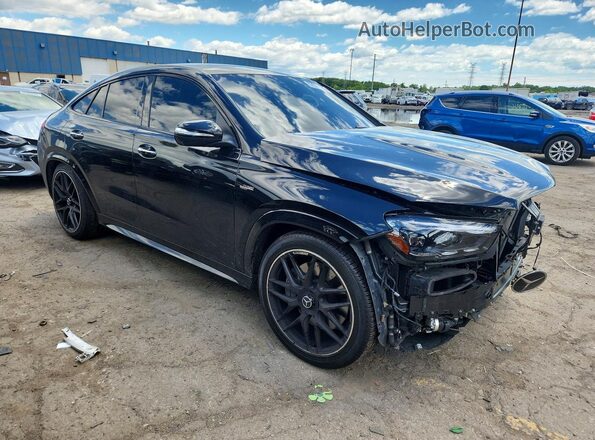 4JGFD6BBXRB210506 2024 MERCEDES-BENZ GLE Черный Передняя правая четверть