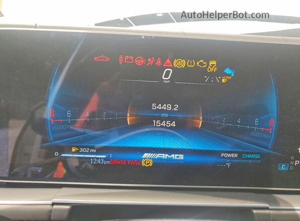 4JGFD8KB1SB342930 2025 MERCEDES-BENZ GLE White Widok zestawu wskaźników