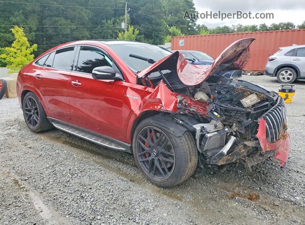 4JGFD8KB5RB133748 2024 MERCEDES-BENZ GLE Red Przód prawy