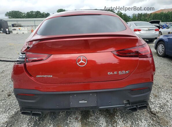 4JGFD8KB5RB133748 2024 MERCEDES-BENZ GLE Red Widok z tyłu