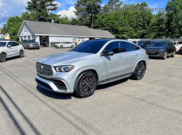 4JGFD8KB7MA381322 2021 MERCEDES-BENZ GLE Silver Հետևի ձախ