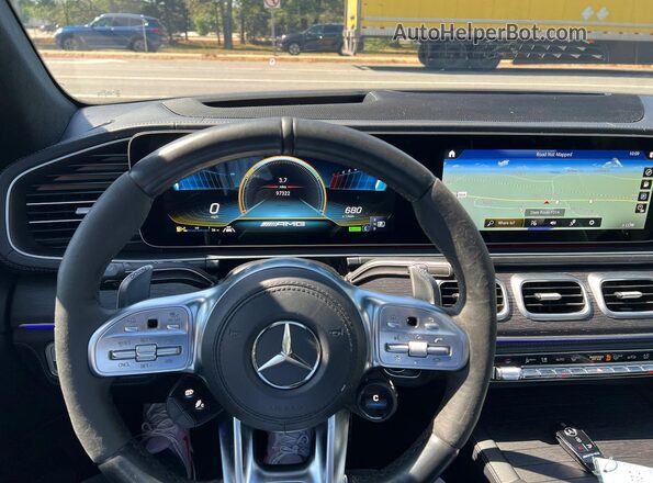 4JGFD8KB7MA381322 2021 MERCEDES-BENZ GLE Silver Սալոնի դիմացի տեսք