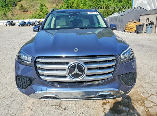 4JGFF5KE0SB351587 2025 MERCEDES-BENZ GLS Blue Widok z przodu