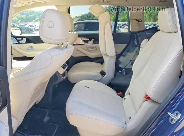 4JGFF5KE0SB351587 2025 MERCEDES-BENZ GLS Blue Widok wnętrza z tyłu