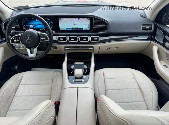 4JGFF5KE2LA091099 2020 MERCEDES-BENZ GLS Gray Вид задніх сидінь