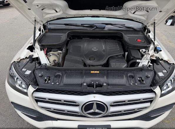 4JGFF5KE2LA208874 2020 MERCEDES-BENZ GLS 450 White Widok komory silnika