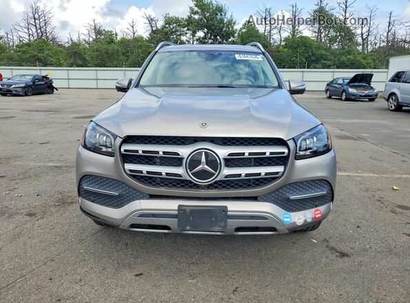 4JGFF5KE2MA461131 2021 MERCEDES-BENZ GLS Silver Widok z przodu