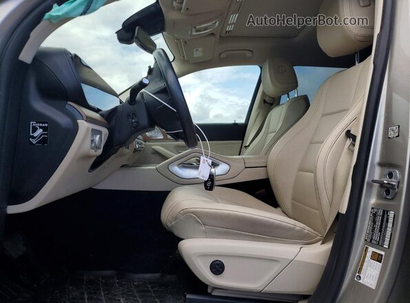 4JGFF5KE2MA461131 2021 MERCEDES-BENZ GLS Silver Widok wnętrza z przodu
