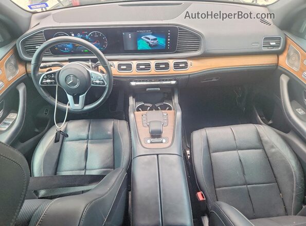 4JGFF5KE2MA576943 2021 MERCEDES-BENZ GLS Black წინა პანელის ხედი