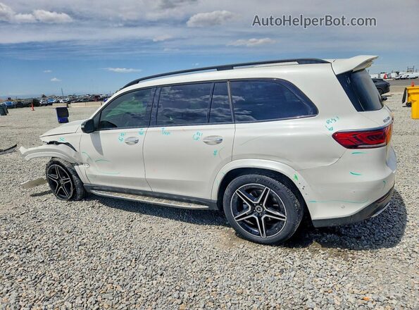 4JGFF5KE2NA696632 2022 MERCEDES-BENZ GLS White Trasero izquierdo