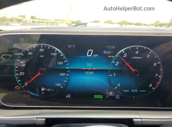 4JGFF5KE2PA952593 2023 MERCEDES-BENZ GLS Gray Vista del cuadro de instrumentos