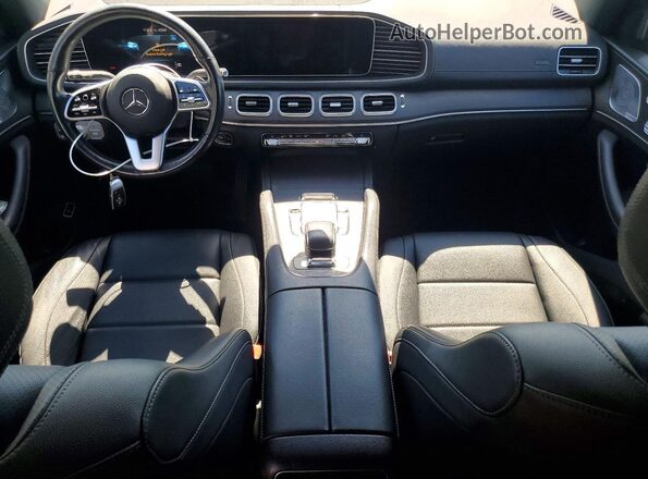 4JGFF5KE3MA378730 2021 MERCEDES-BENZ GLS Gray წინა პანელის ხედი