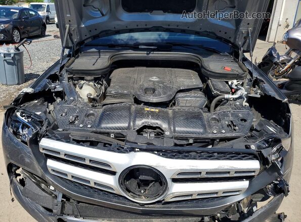4JGFF5KE3MA378730 2021 MERCEDES-BENZ GLS Gray ძრავის განყოფილების ხედი