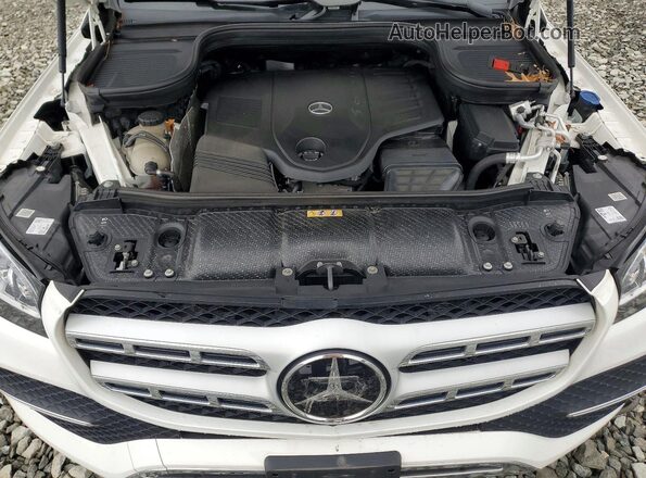 4JGFF5KE3NA634074 2022 MERCEDES-BENZ GLS White Widok komory silnika