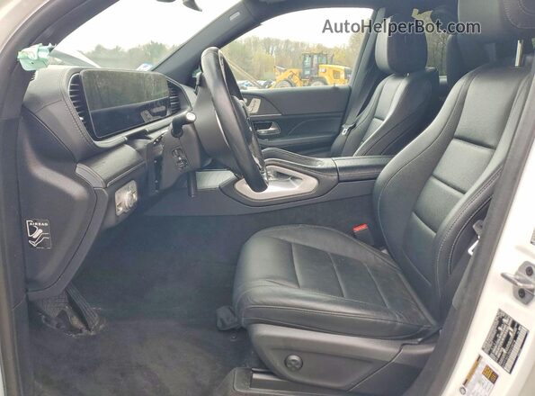 4JGFF5KE3NA634074 2022 MERCEDES-BENZ GLS White Widok wnętrza z przodu