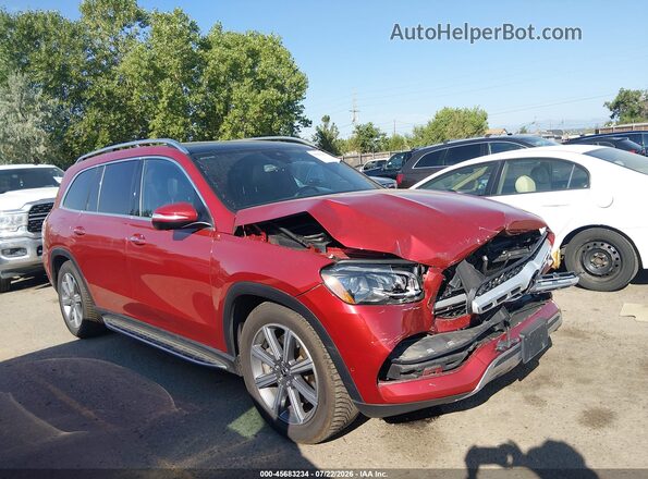 4JGFF5KE4LA227085 2020 MERCEDES-BENZ GLS 450 Red უკანა სალონის ხედი