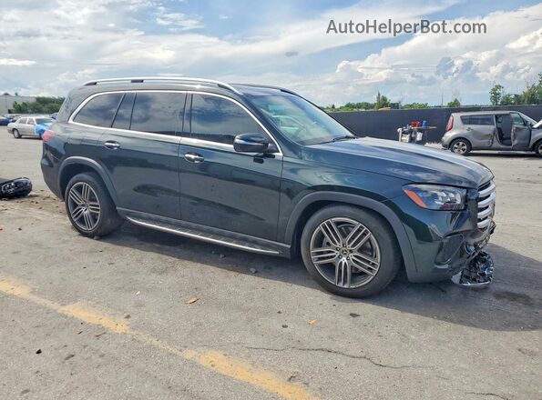 4JGFF5KE4RB193927 2024 MERCEDES-BENZ GLS Зеленый Передняя правая четверть