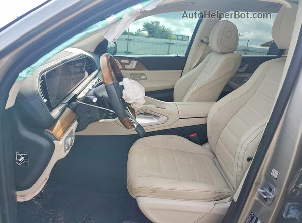 4JGFF5KE6PB014512 2023 MERCEDES-BENZ GLS Silver წინა სალონის ხედი
