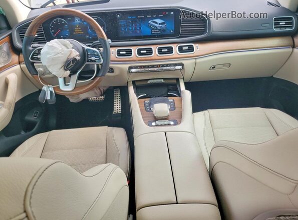 4JGFF5KE6PB014512 2023 MERCEDES-BENZ GLS Silver წინა პანელის ხედი