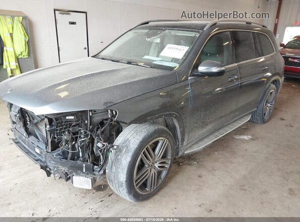 4JGFF5KE7LA111122 2020 MERCEDES-BENZ GLS 450 Gray Przód lewy