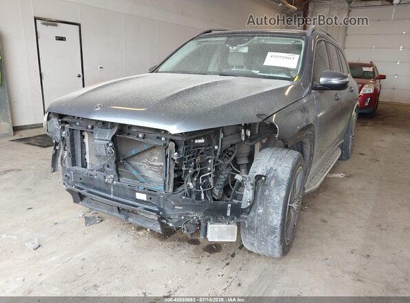 4JGFF5KE7LA111122 2020 MERCEDES-BENZ GLS 450 Gray Widok z przodu