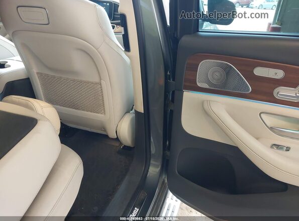 4JGFF5KE7LA111122 2020 MERCEDES-BENZ GLS 450 Gray Widok naklejki z numerem VIN