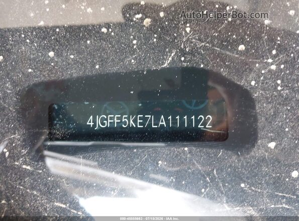 4JGFF5KE7LA111122 2020 MERCEDES-BENZ GLS 450 Gray Widok komory silnika