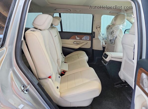 4JGFF5KE7MA412457 2021 MERCEDES-BENZ GLS Серебряный Вид задней части салона