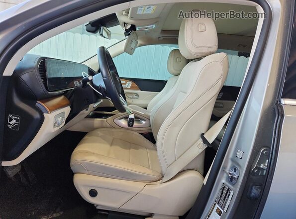 4JGFF5KE7MA412457 2021 MERCEDES-BENZ GLS Серебряный Вид салона спереди