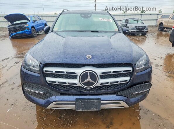 4JGFF5KE7MA575058 2021 MERCEDES-BENZ GLS Синий Вид спереди